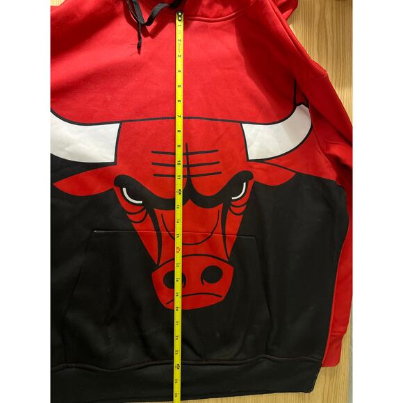 Chicago Bulls NBA Team Logo Fashion Long Sleeve Pullover Hoodie FOCO mens Nba - Picture 9 of 13